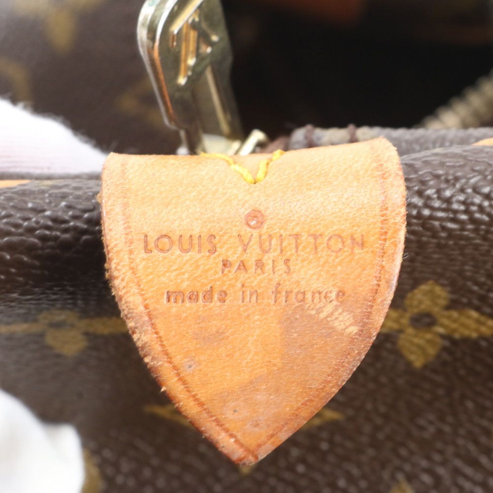 Louis Vuitton Monogram Keepall 55 Leather Boston Bag Tote — view 8