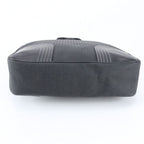 Loewe Anagram Repeat Leather Nylon Tote Shoulder Black — view 5