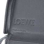 Loewe Heel Pouch Mini Shoulder Leather Crossbody Anagram Black — view 6