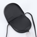 Loewe Heel Pouch Mini Shoulder Leather Crossbody Anagram Black — view 4