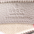 Gucci Bamboo Daily Leather 2-Way Shoulder Bag Crossbody Hand Gray — view 9