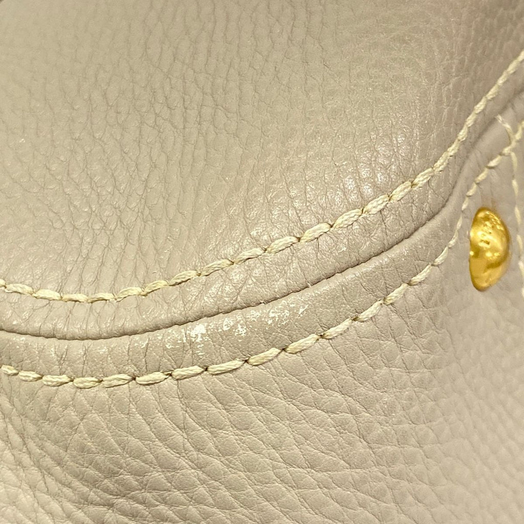Prada Tote Light Gray Leather — view 6