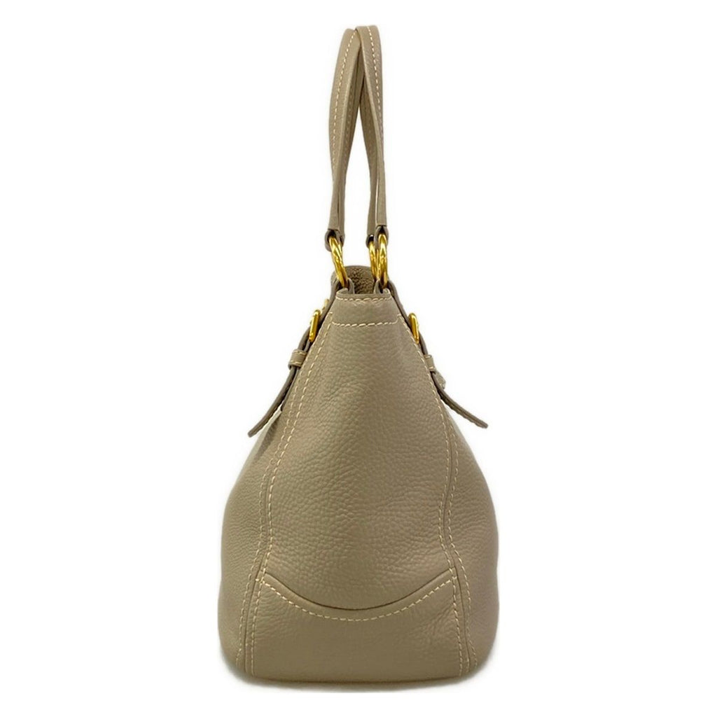 Prada Tote Light Gray Leather — view 2
