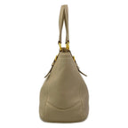 Prada Tote Light Gray Leather — view 2