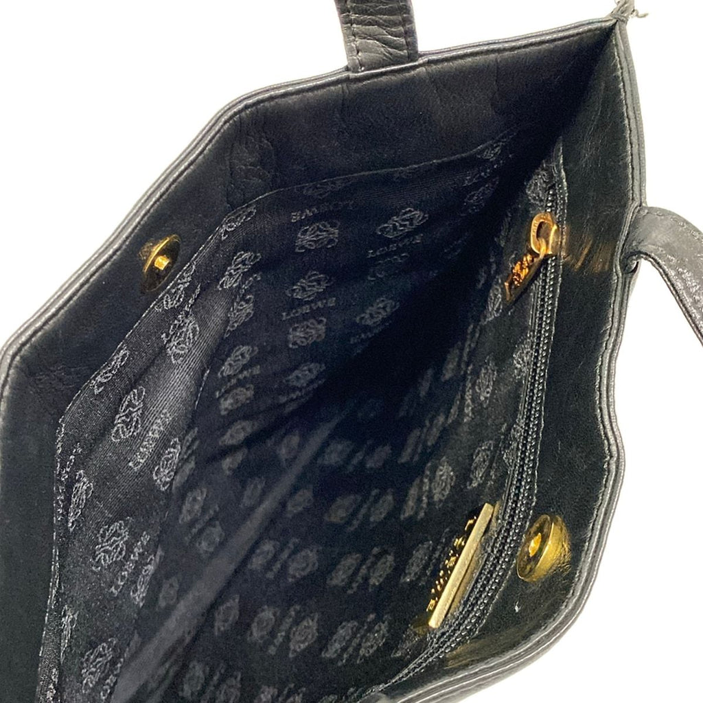 Loewe Tote Black Leather — view 7