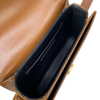 Saint Laurent Paris Shoulder Bag Solferino Small Ivory Brown Leather — view 7