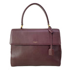 Saint Laurent Paris Handbag Bordeaux Leather