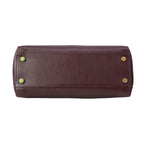 Saint Laurent Paris Handbag Bordeaux Leather — view 5