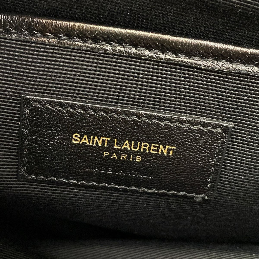 Saint Laurent Paris Handbag Bordeaux Leather — view 9
