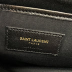 Saint Laurent Paris Handbag Bordeaux Leather — view 9