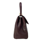 Saint Laurent Paris Handbag Bordeaux Leather — view 2