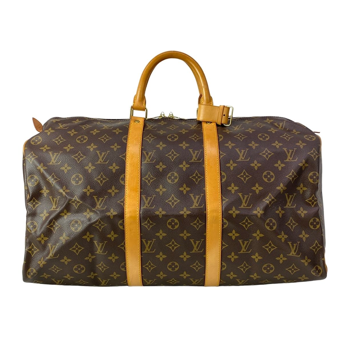 Louis Vuitton Boston Bag Monogram Keepall 50