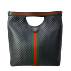 Gucci Tote Sherry Micro Guccissima GG Marmont Black Green Red Leather