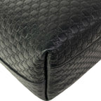 Gucci Tote Sherry Micro Guccissima GG Marmont Black Green Red Leather — view 8