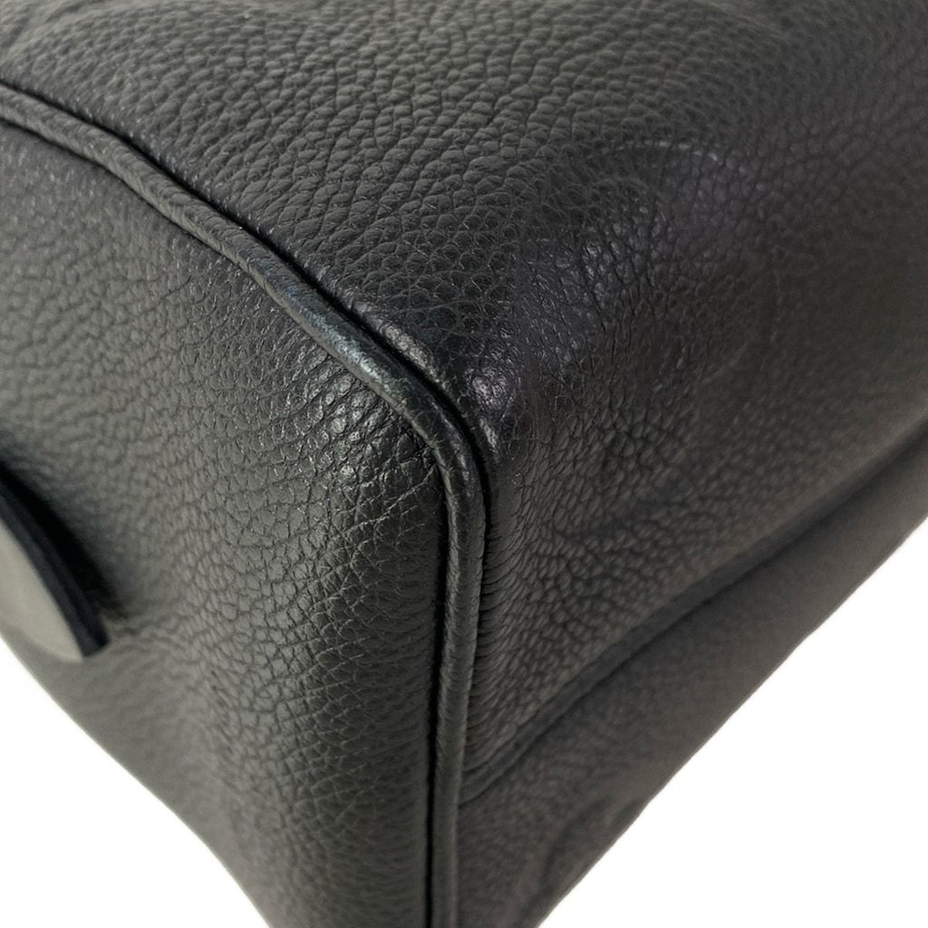 Louis Vuitton Handbag Monogram Empreinte Speedy Bandouliere 20 Noir Leather — view 8