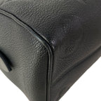 Louis Vuitton Handbag Monogram Empreinte Speedy Bandouliere 20 Noir Leather — view 8