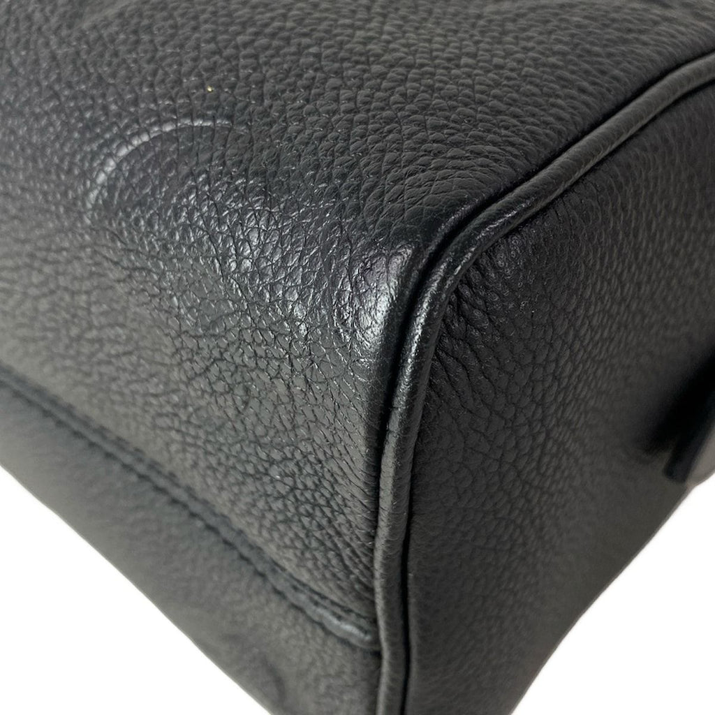 Louis Vuitton Handbag Monogram Empreinte Speedy Bandouliere 20 Noir Leather — view 9