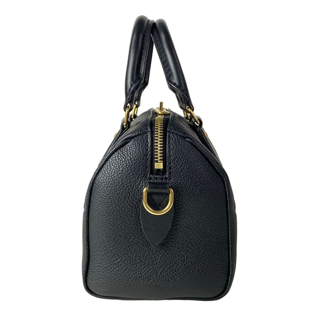 Louis Vuitton Handbag Monogram Empreinte Speedy Bandouliere 20 Noir Leather — view 4