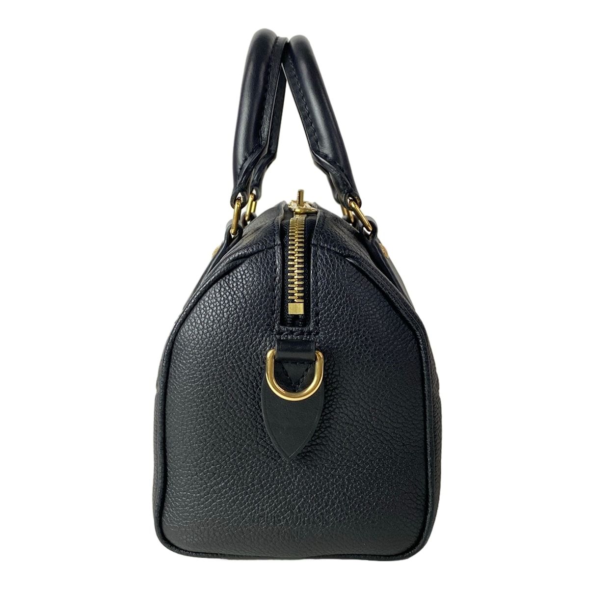 Louis Vuitton Handbag Monogram Empreinte Speedy Bandouliere 20 Noir Leather — view 4
