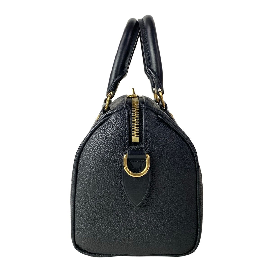 Louis Vuitton Handbag Monogram Empreinte Speedy Bandouliere 20 Noir Leather — view 2