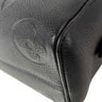 Louis Vuitton Handbag Monogram Empreinte Speedy Bandouliere 20 Noir Leather — view 7