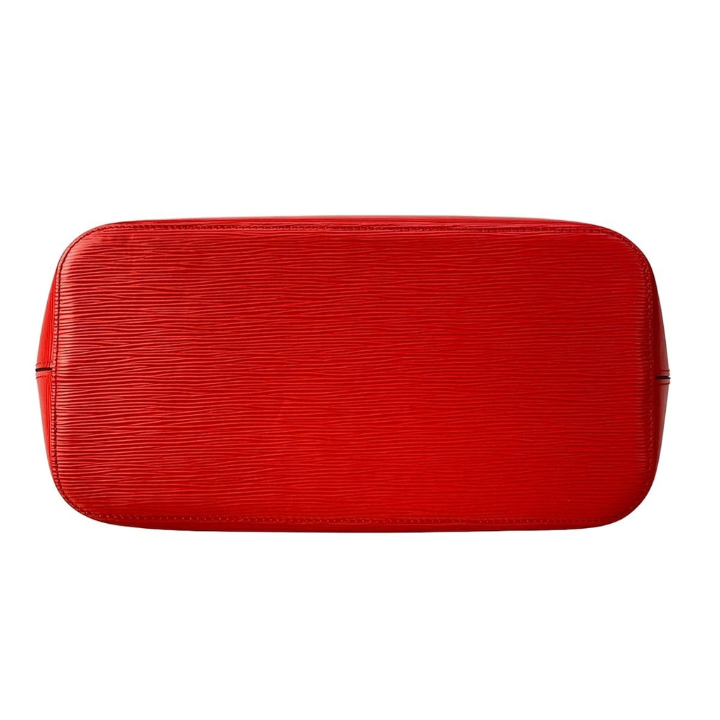 Louis Vuitton Tote Epi Neverfull MM Coquelicot Leather — view 5