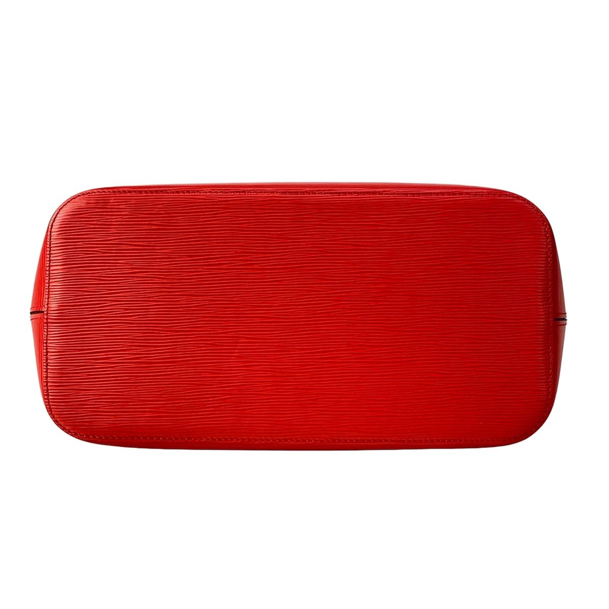 Louis Vuitton Tote Epi Neverfull MM Coquelicot Leather — view 5