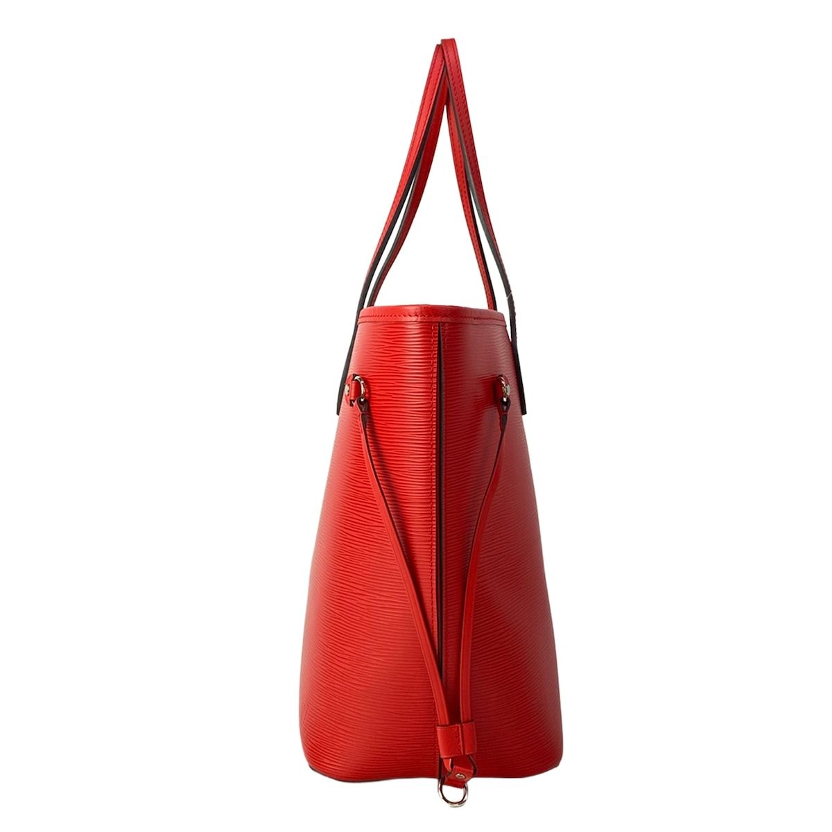 Louis Vuitton Tote Epi Neverfull MM Coquelicot Leather — view 4