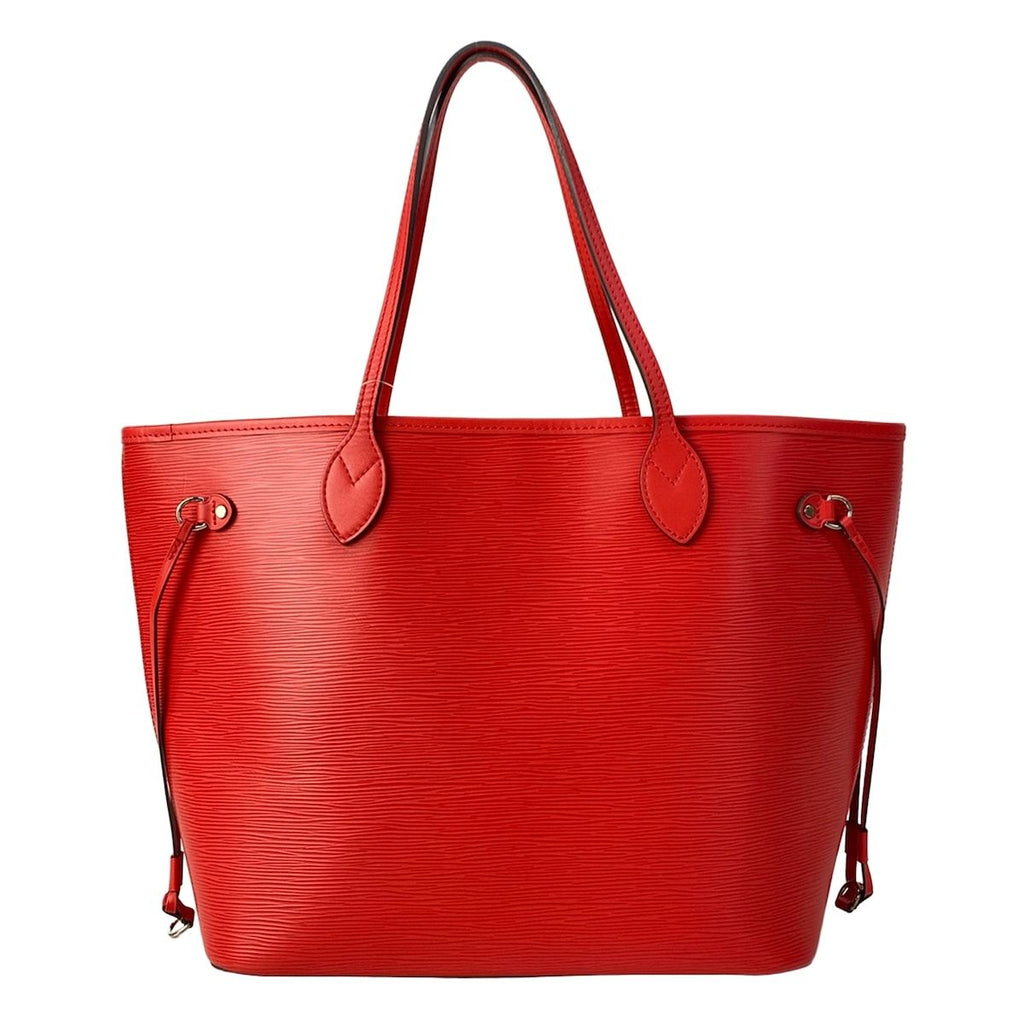 Louis Vuitton Tote Epi Neverfull MM Coquelicot Leather — view 3