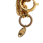 Chanel Vintage Chain Necklace Gold Plated Faux Pearl — view 7