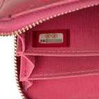 Chanel CC Logo Quilted Coin Purse Pink Caviar Leather — view 6