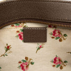 Gucci Neo Vintage GG Supreme Crossbody Shoulder Bag Beige Brown Leather — view 5