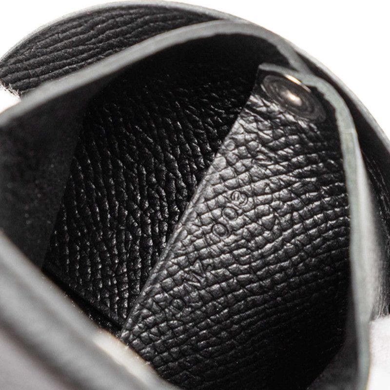 Hermes Bastia Coin Purse Black Veau Epsom — view 7