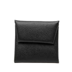 Hermes Bastia Coin Purse Black Veau Epsom