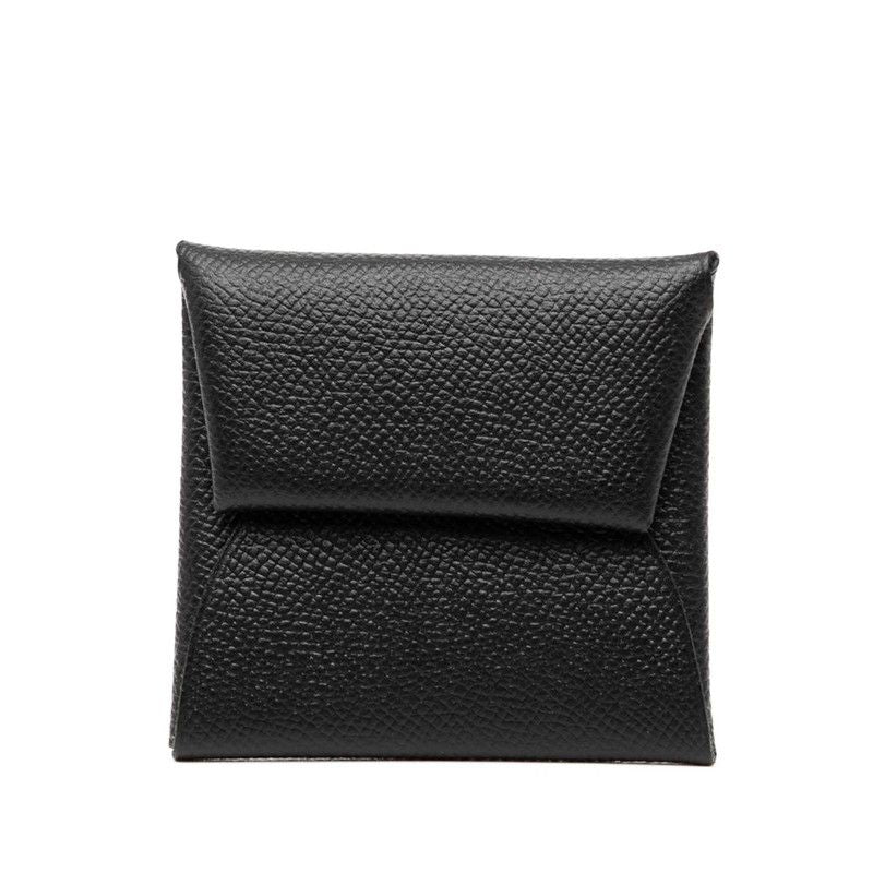 Hermes Bastia Coin Purse Black Veau Epsom