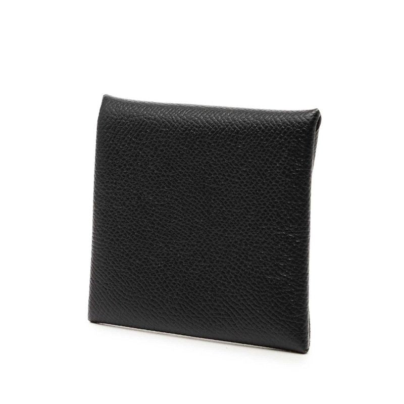 Hermes Bastia Coin Purse Black Veau Epsom — view 2