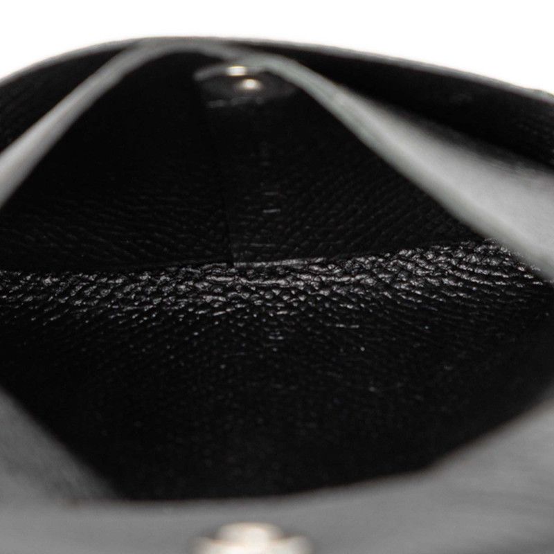 Hermes Bastia Coin Purse Black Veau Epsom — view 5