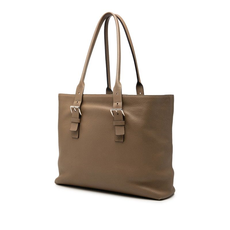 Louis Vuitton Cabas Voyage Tote Shoulder Bag Brown Taurillon Leather — view 2