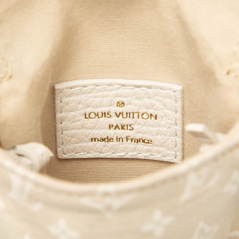 Louis Vuitton Monogram Mini Lin Pochette Cancun Crossbody Shoulder Bag Dune — view 5