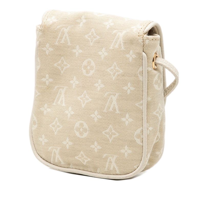 Louis Vuitton Monogram Mini Lin Pochette Cancun Crossbody Shoulder Bag Dune — view 2