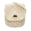 Louis Vuitton Monogram Mini Lin Pochette Cancun Crossbody Shoulder Bag Dune