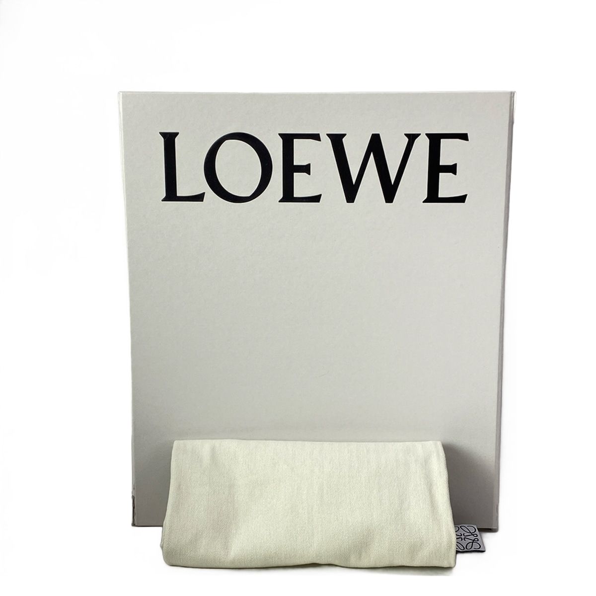 Loewe Tote Puzzle Fold Abyss Blue Folding — view 8