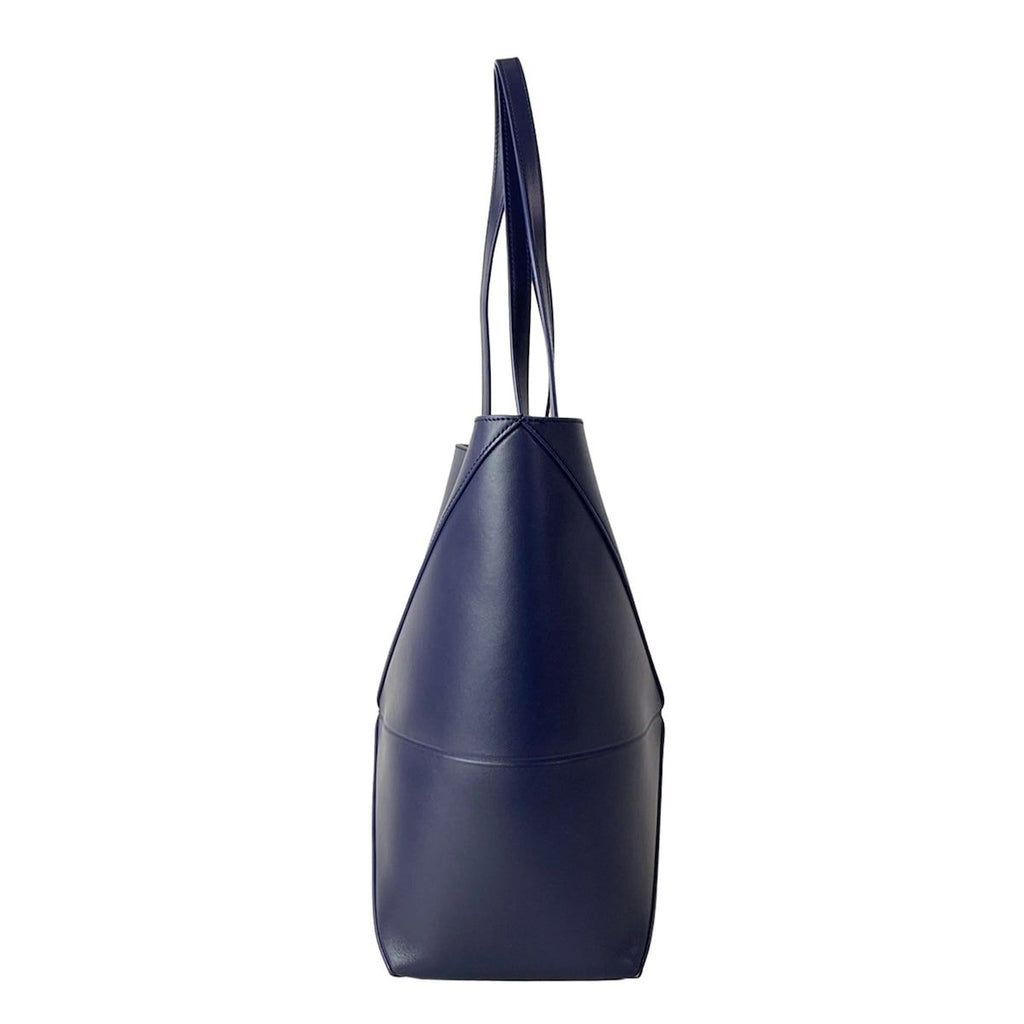Loewe Tote Puzzle Fold Abyss Blue Folding — view 4