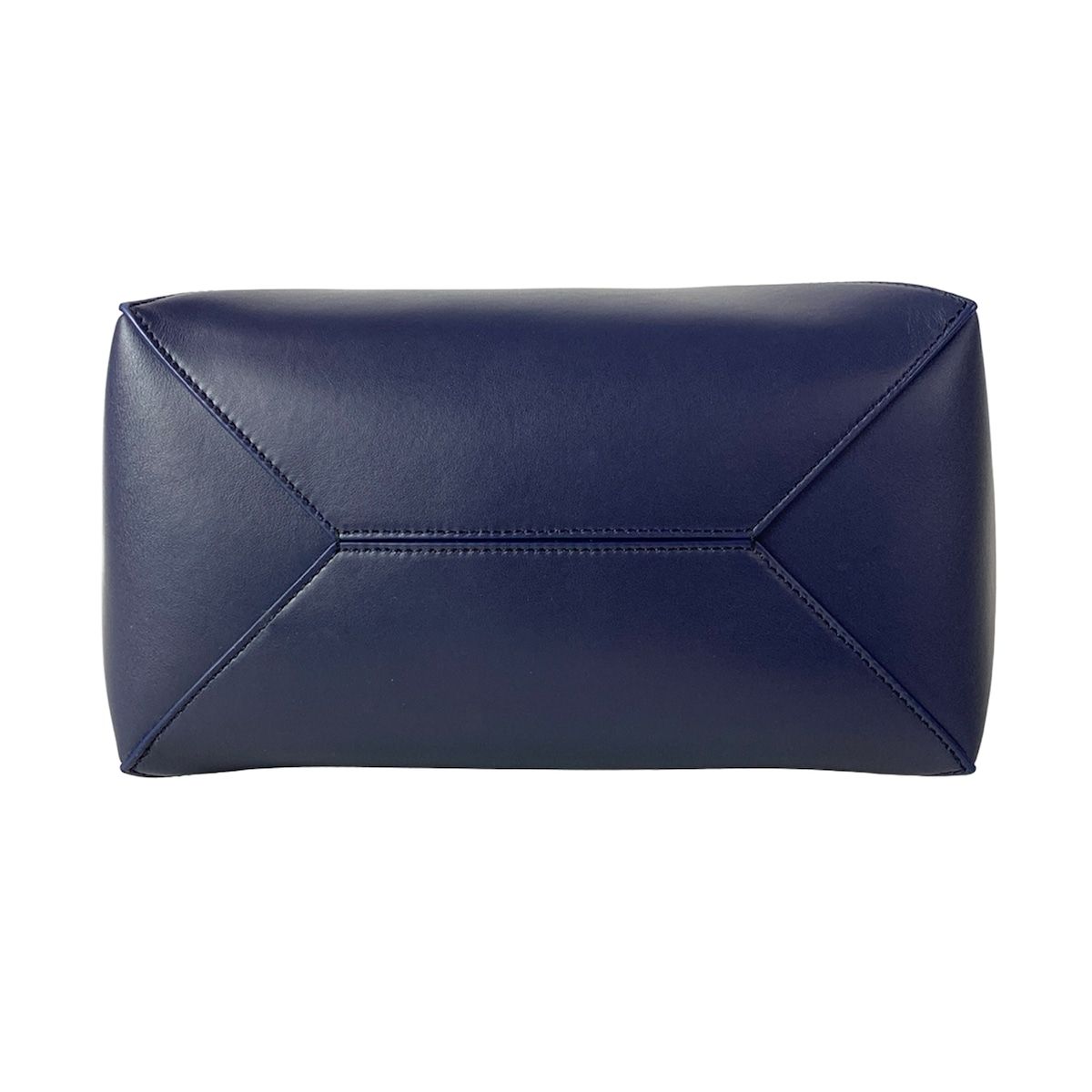 Loewe Tote Puzzle Fold Abyss Blue Folding — view 5