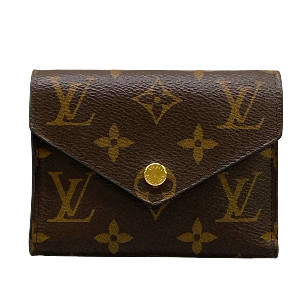 Louis Vuitton Trifold Wallet Monogram Portefeuille Victorine Fuchsia