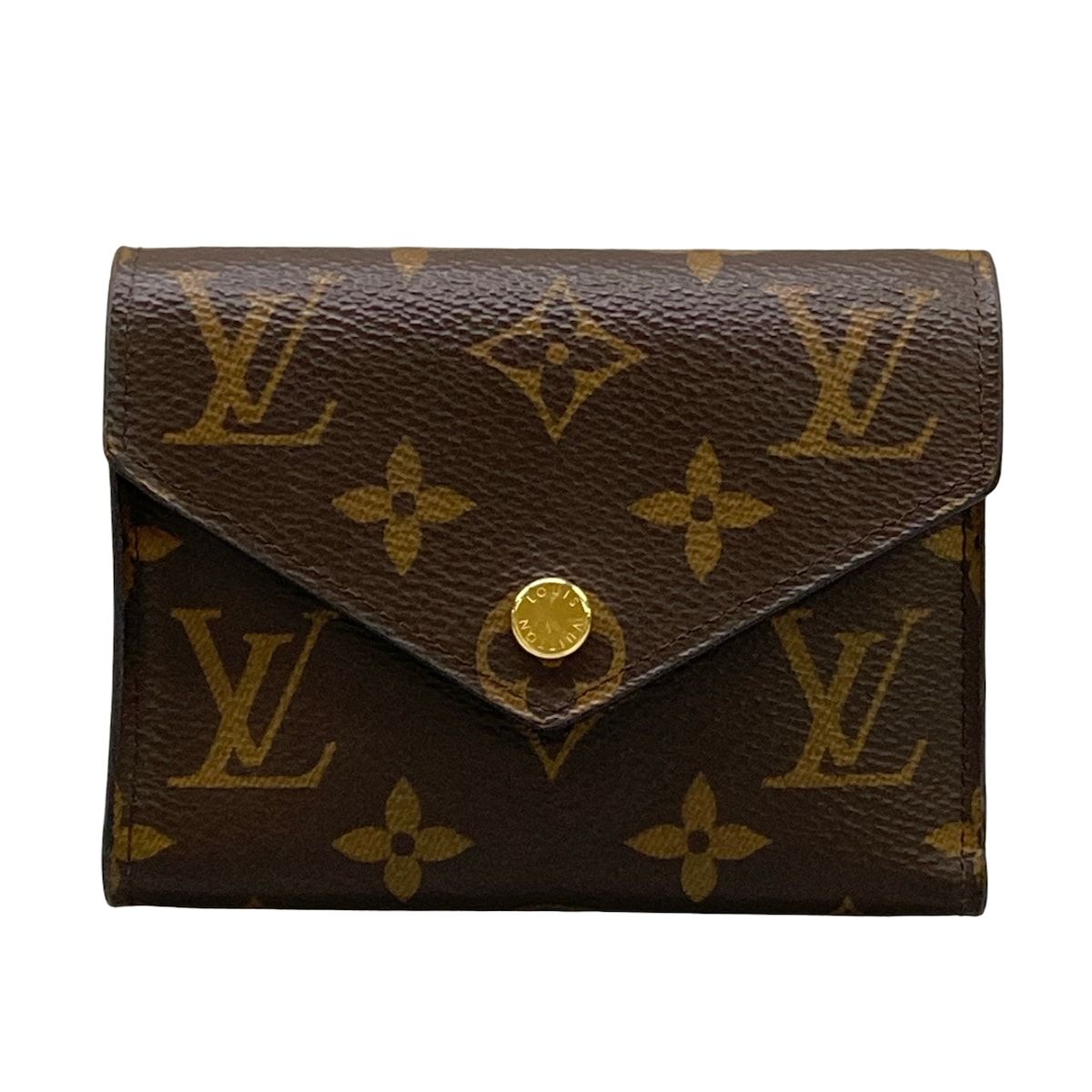 Louis Vuitton Trifold Wallet Monogram Portefeuille Victorine Fuchsia
