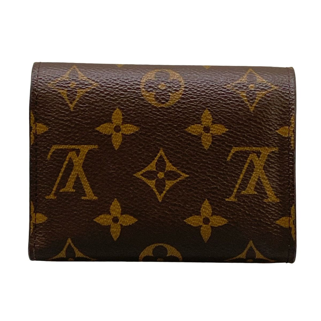 Louis Vuitton Trifold Wallet Monogram Portefeuille Victorine Fuchsia — view 2