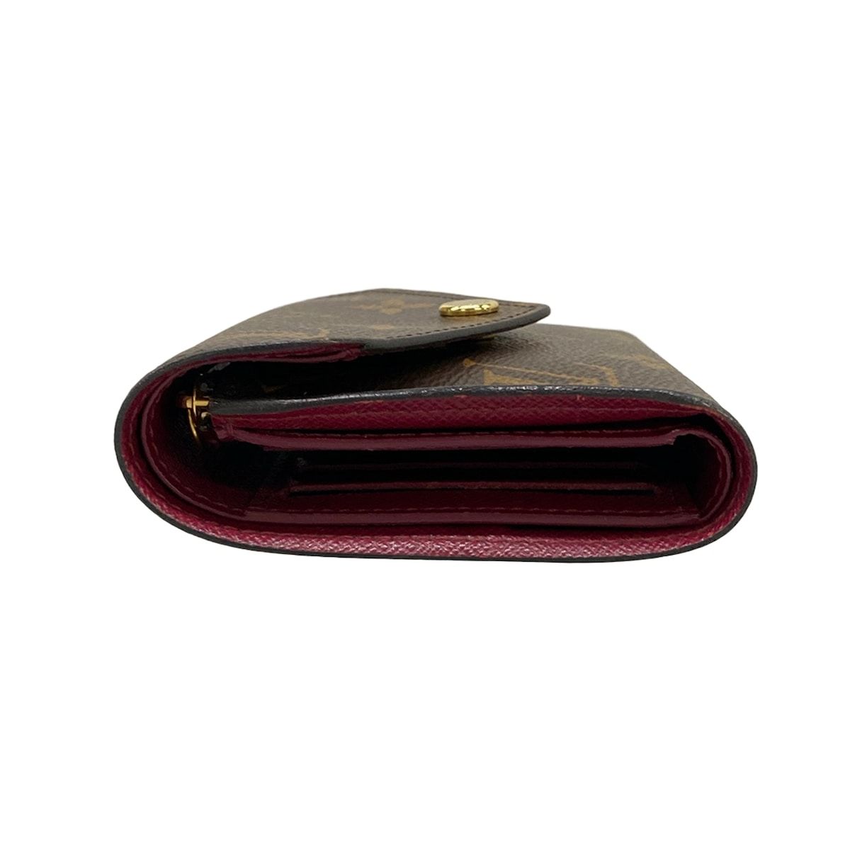 Louis Vuitton Trifold Wallet Monogram Portefeuille Victorine Fuchsia — view 8