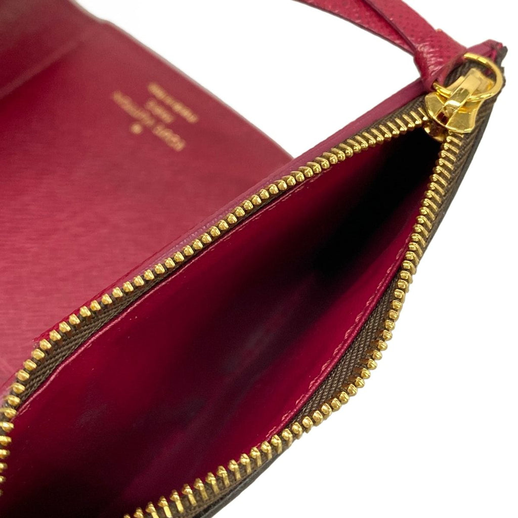 Louis Vuitton Trifold Wallet Monogram Portefeuille Victorine Fuchsia — view 4