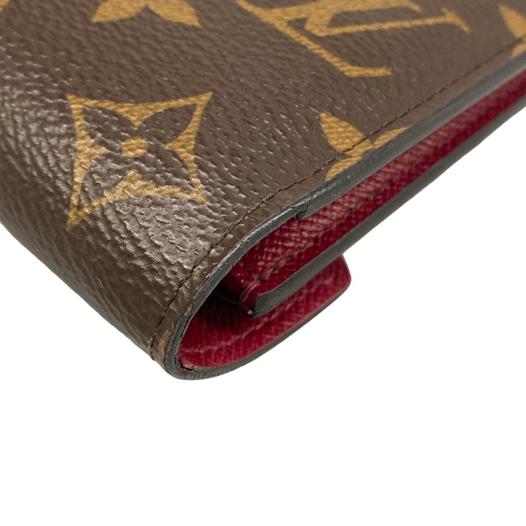 Louis Vuitton Trifold Wallet Monogram Portefeuille Victorine Fuchsia — view 7